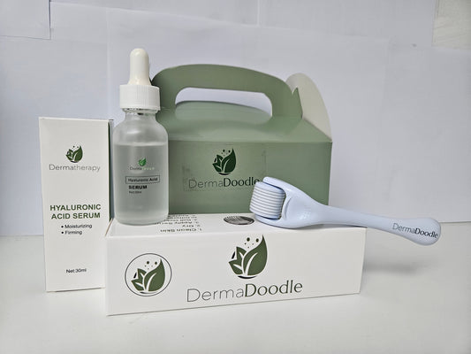 DermaDoodle Device with HA ( Hylauronic Acid) Serum