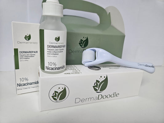DermaDoodle Device with DermaRepair Serum ( 10% Nicacinamide)